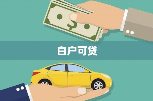 吴堡白户可贷