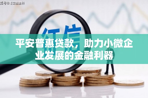 镜湖平安普惠贷款，助力小微企业发展的金融利器