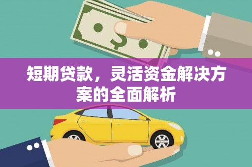 顺河短期贷款，灵活资金解决方案的全面解析