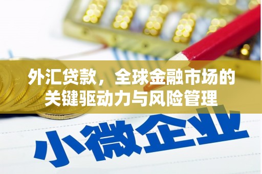 太保外汇贷款，全球金融市场的关键驱动力与风险管理