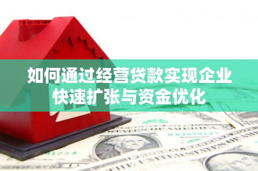 沧源如何通过经营贷款实现企业快速扩张与资金优化