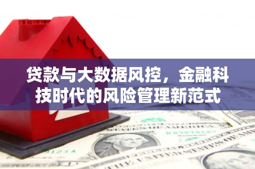 黔西南贷款与大数据风控，金融科技时代的风险管理新范式