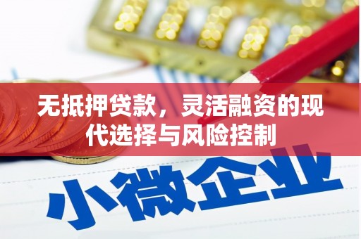 虞城无抵押贷款，灵活融资的现代选择与风险控制