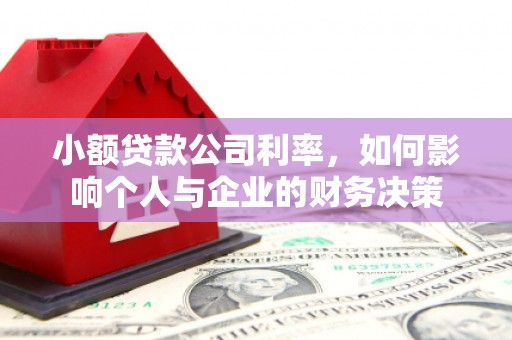 涵江小额贷款公司利率，如何影响个人与企业的财务决策