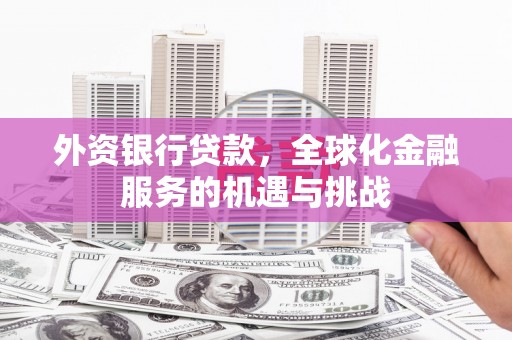 巴马外资银行贷款，全球化金融服务的机遇与挑战