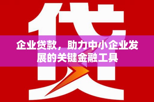 吉首企业贷款，助力中小企业发展的关键金融工具