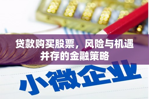 佳里贷款购买股票，风险与机遇并存的金融策略