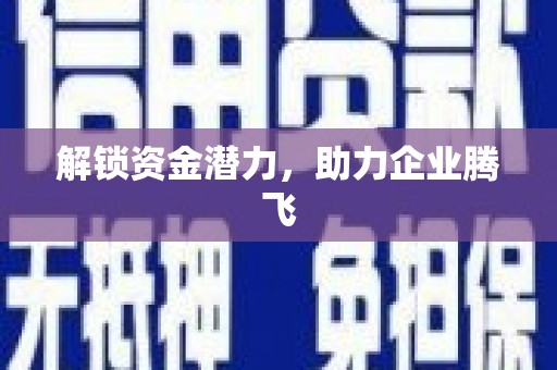 猇亭解锁资金潜力，助力企业腾飞