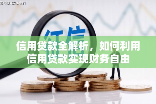 右江信用贷款全解析，如何利用信用贷款实现财务自由
