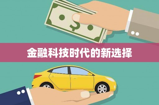 盘县金融科技时代的新选择