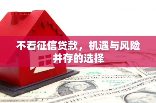 阆中不看征信贷款，机遇与风险并存的选择