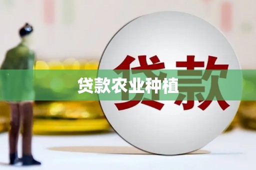 高坪贷款农业种植