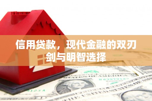 揭阳信用贷款，现代金融的双刃剑与明智选择
